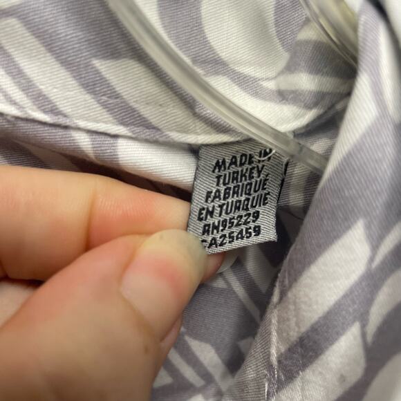 Ted Baker London Ruskin Retro Geo Print Long Sleeve Button Down Size 3X - Picture 4 of 6